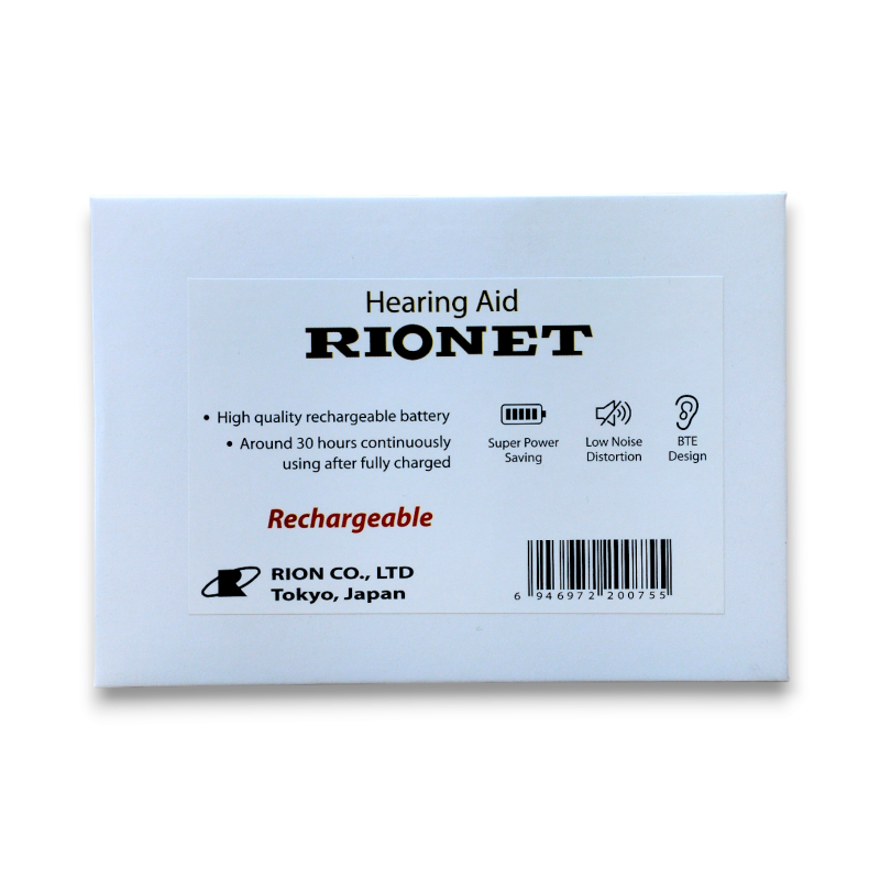 RIONET BTE Rechargeable Hearing Aid