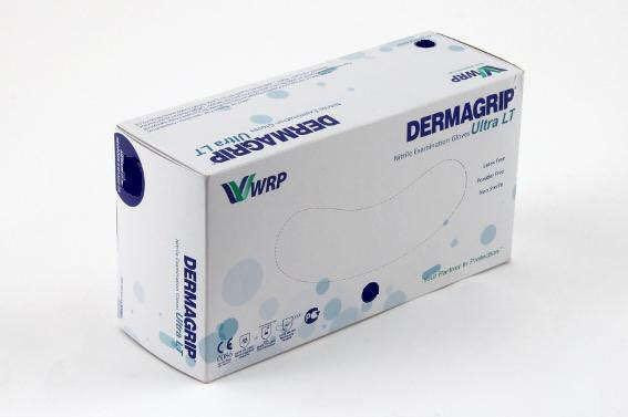 DERMAGRIP Powder Free Nitrile Hand Gloves- 100pc