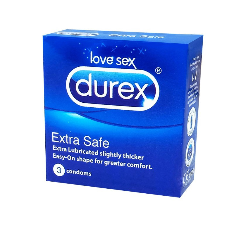 Durex Extra Safe Condom 3'S Pack Condom